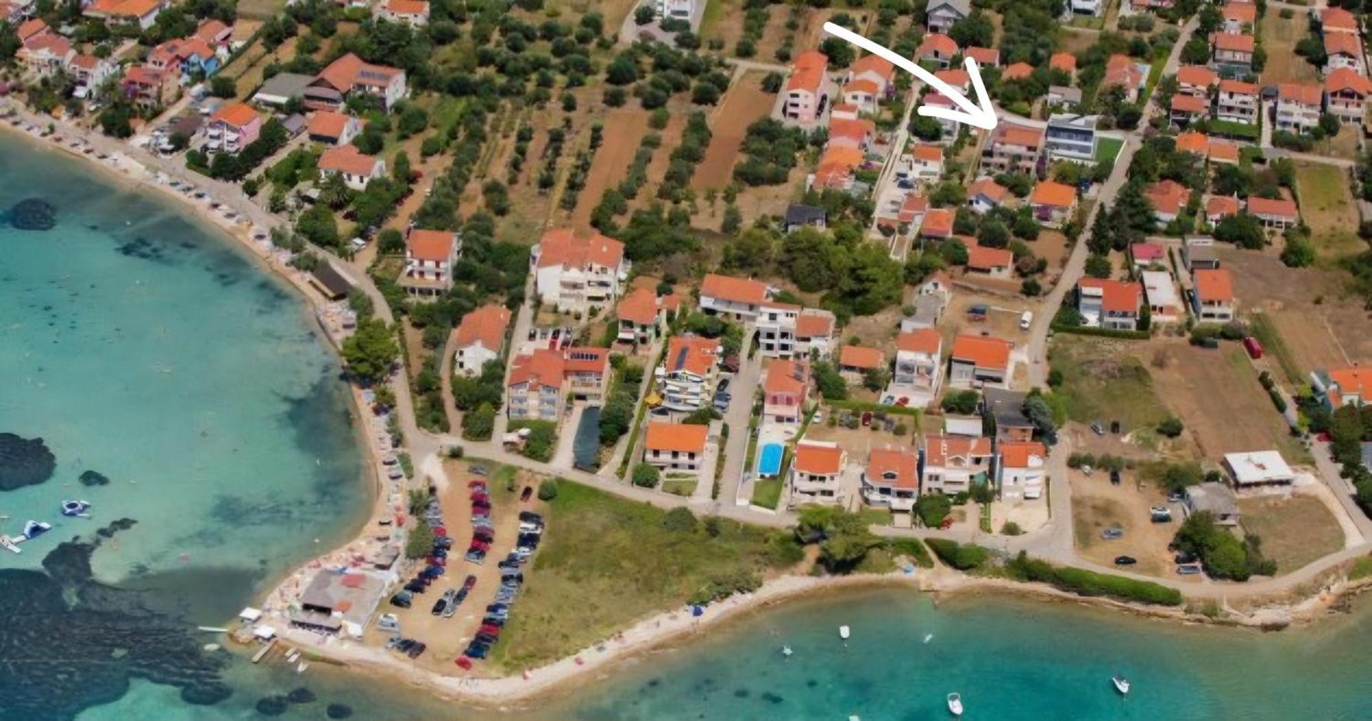 Apartmani Tajana Sukošan Esterno foto